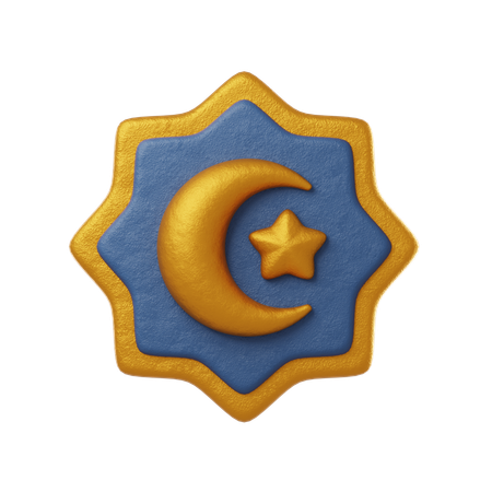 Islamic Ornament  3D Icon