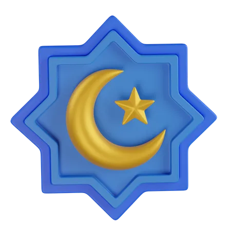 Islamic Ornament  3D Icon