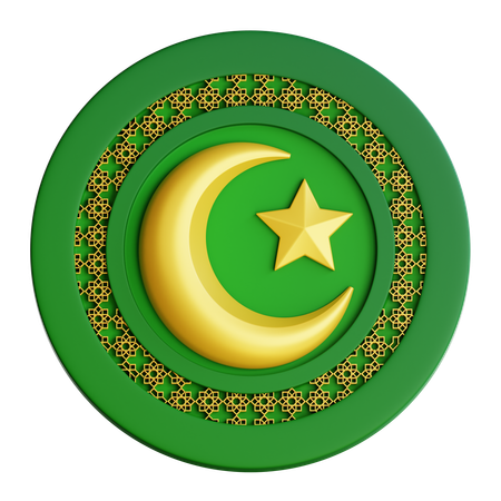 Islamic Ornament  3D Icon