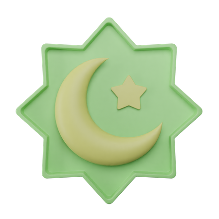 Islamic Ornament  3D Icon