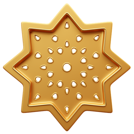 Islamic Ornament  3D Icon