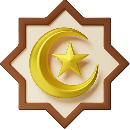 Islamic Ornament 3 D Icon 3D Icon