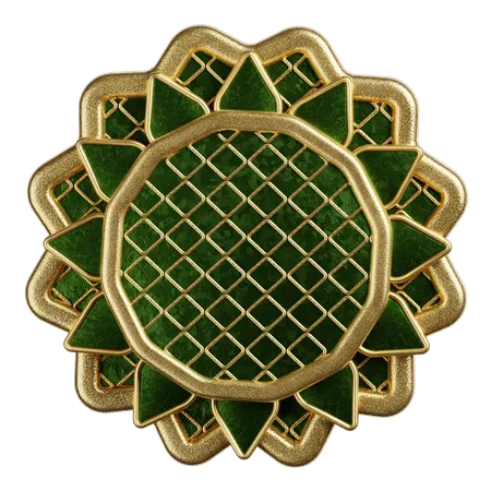 Islamic Pattern  3D Icon