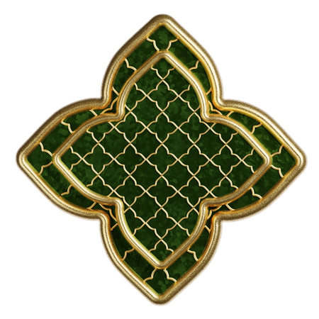 Islamic Pattern  3D Icon