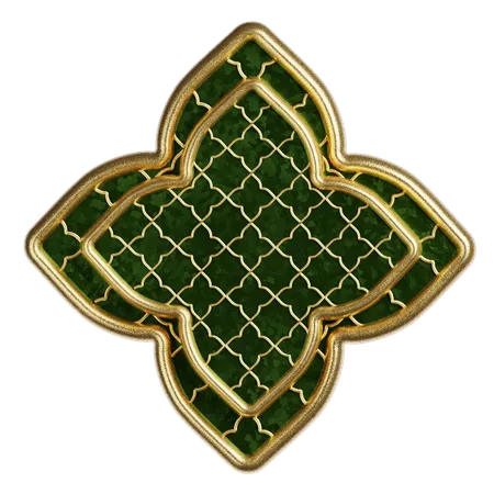 Islamic Pattern  3D Icon