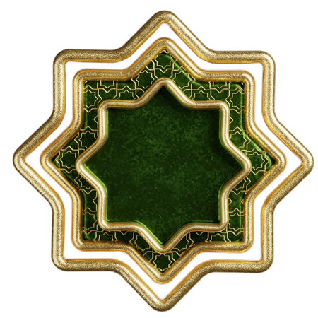 Islamic Pattern  3D Icon