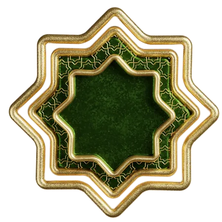 Islamic Pattern  3D Icon