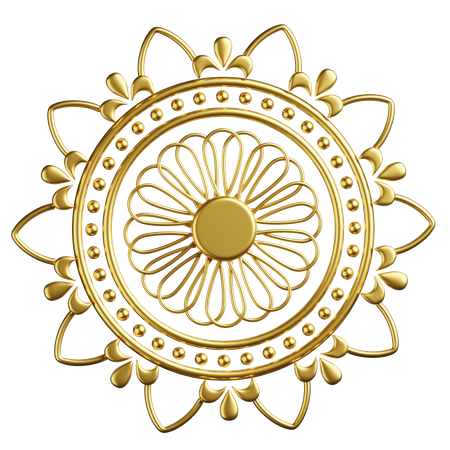 Islamic Pattern  3D Icon