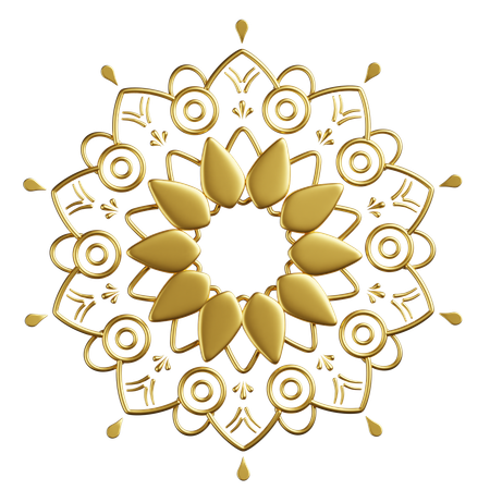 Islamic Pattern  3D Icon