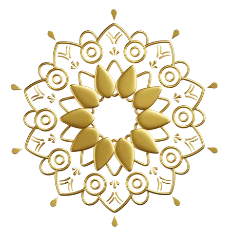 Islamic Pattern  3D Icon