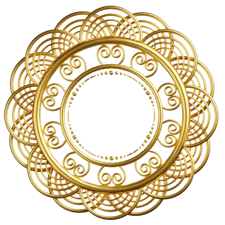 Islamic Pattern  3D Icon