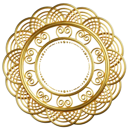 Islamic Pattern  3D Icon
