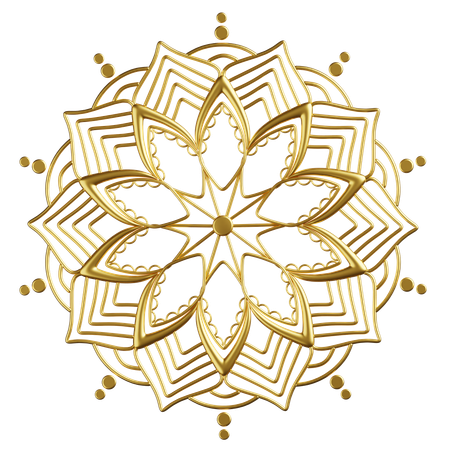 Islamic Pattern  3D Icon