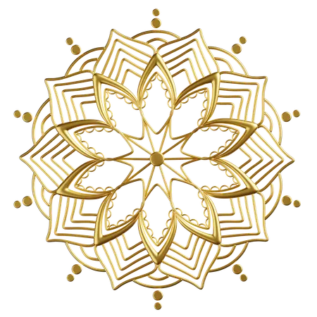 Islamic Pattern  3D Icon