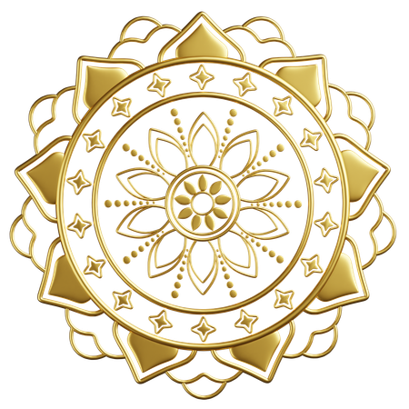 Islamic Pattern  3D Icon
