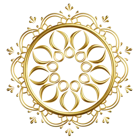 Islamic Pattern  3D Icon