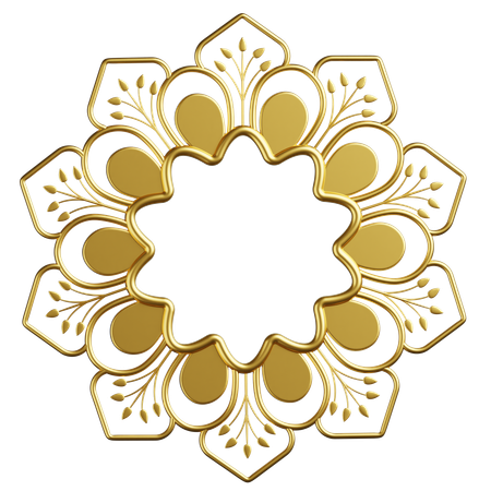 Islamic Pattern  3D Icon