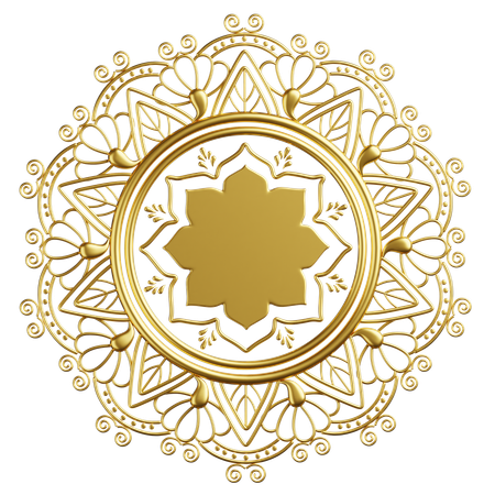 Islamic Pattern  3D Icon