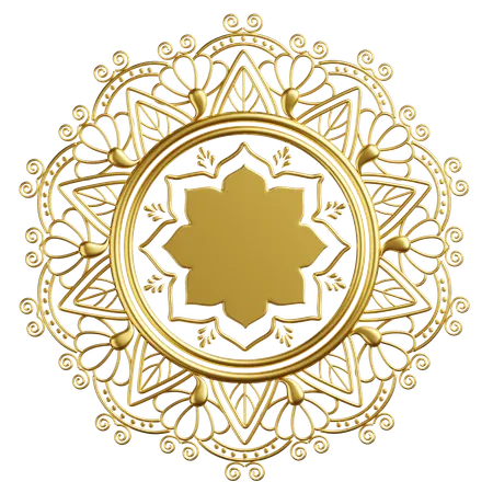 Islamic Pattern  3D Icon