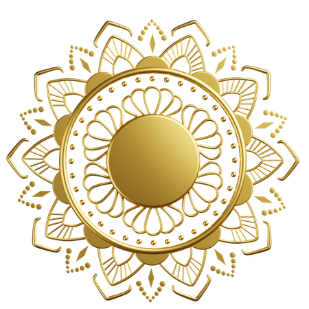 Islamic Pattern  3D Icon