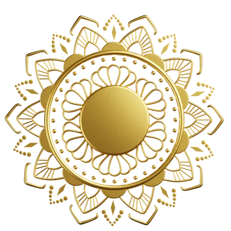 Islamic Pattern  3D Icon