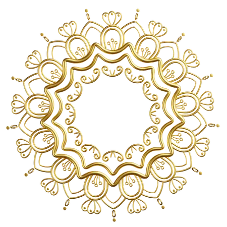 Islamic Pattern  3D Icon