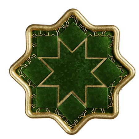 Islamic Pattern  3D Icon