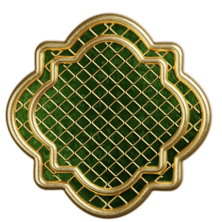 Islamic Pattern  3D Icon