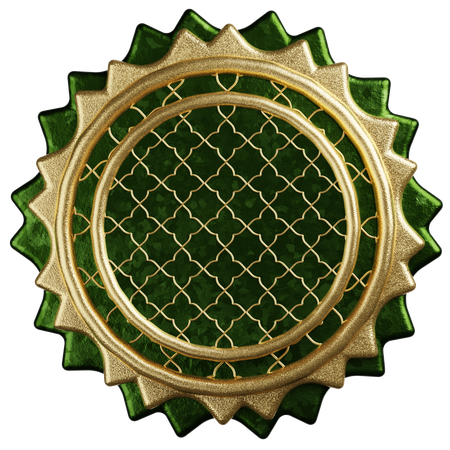 Islamic Pattern  3D Icon