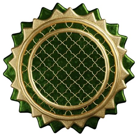 Islamic Pattern  3D Icon