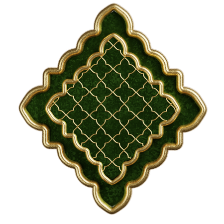 Islamic Pattern  3D Icon