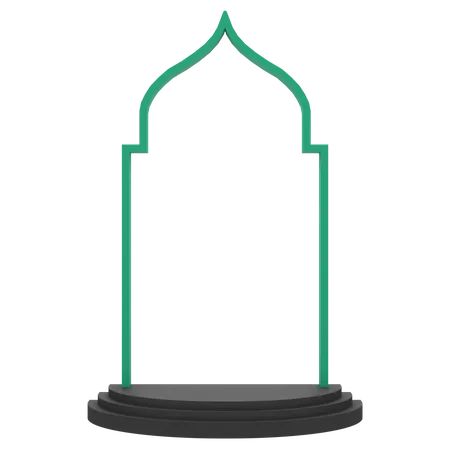 Islamic Podium  3D Icon