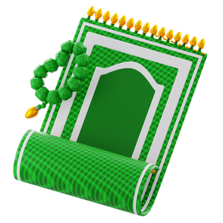 Islamic Prayer Rug  3D Icon