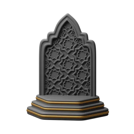 Islamic Stage Download This Item Now 3D Icon