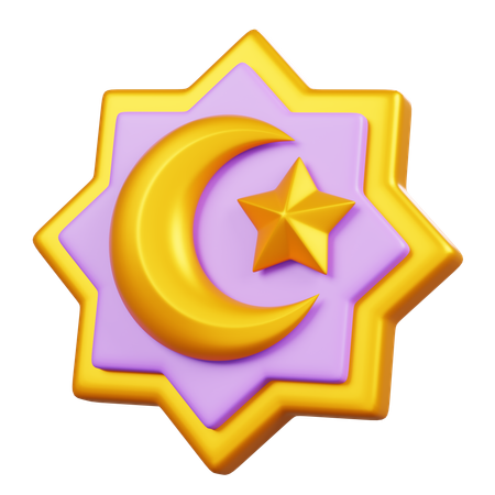 Islamic Symbol  3D Icon