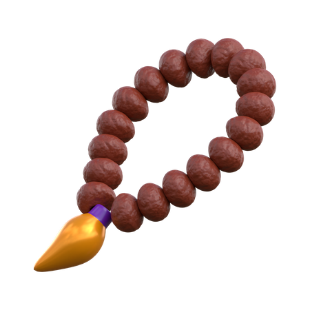 Islamic Tasbih  3D Icon