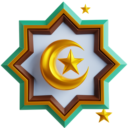 Islámico  3D Icon