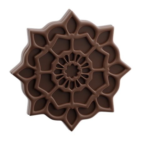 Ornement islamique  3D Icon