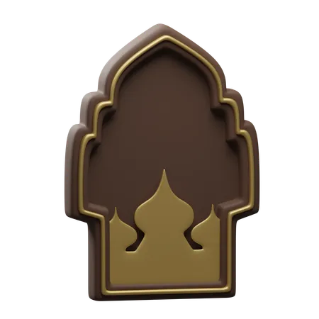 Islamische Dekoration  3D Icon