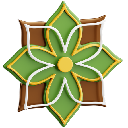 Islamische geometrische Ornamente  3D Icon