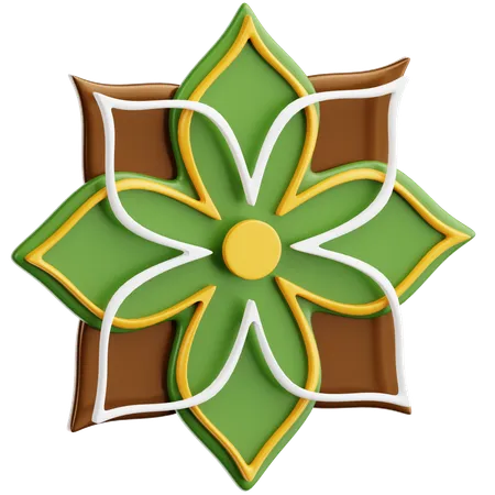 Islamische geometrische Ornamente  3D Icon