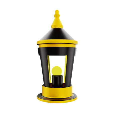 3 D Rendering Einer Islamischen Lampe 3D Icon