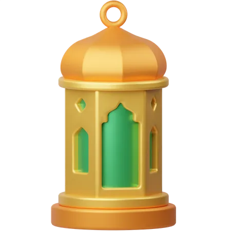 Islamische laterne  3D Icon