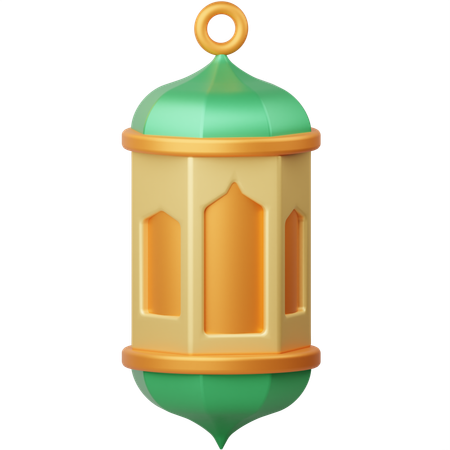 Islamische laterne  3D Icon