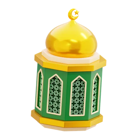 Islamische laterne  3D Icon