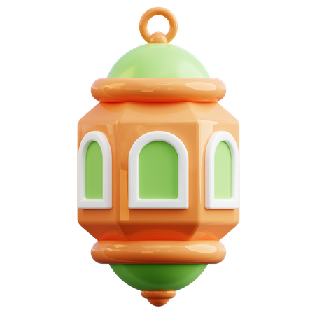 Islamische Laterne Lampe  3D Icon