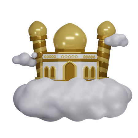 Islamische Moschee  3D Icon