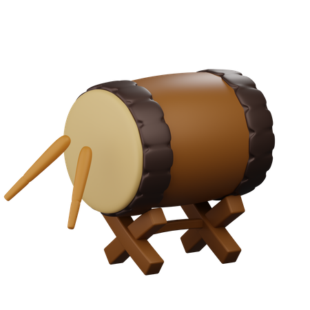 Islamische Trommel  3D Icon