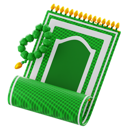 Islamischer Gebetsteppich  3D Icon