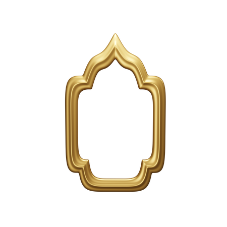 Islamischer Rahmen  3D Icon